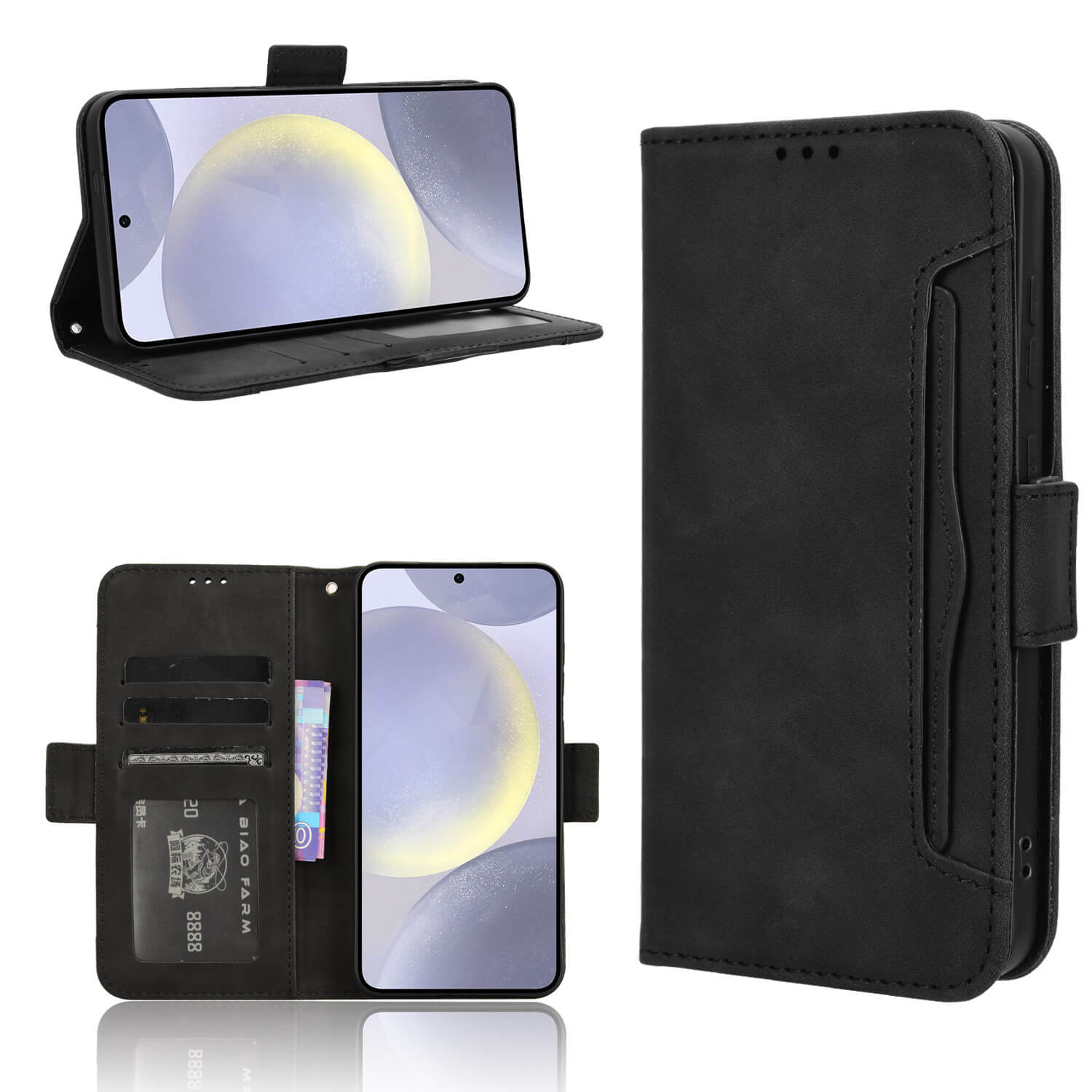 Galaxy S25 FE - Etui viele Kartenfächer