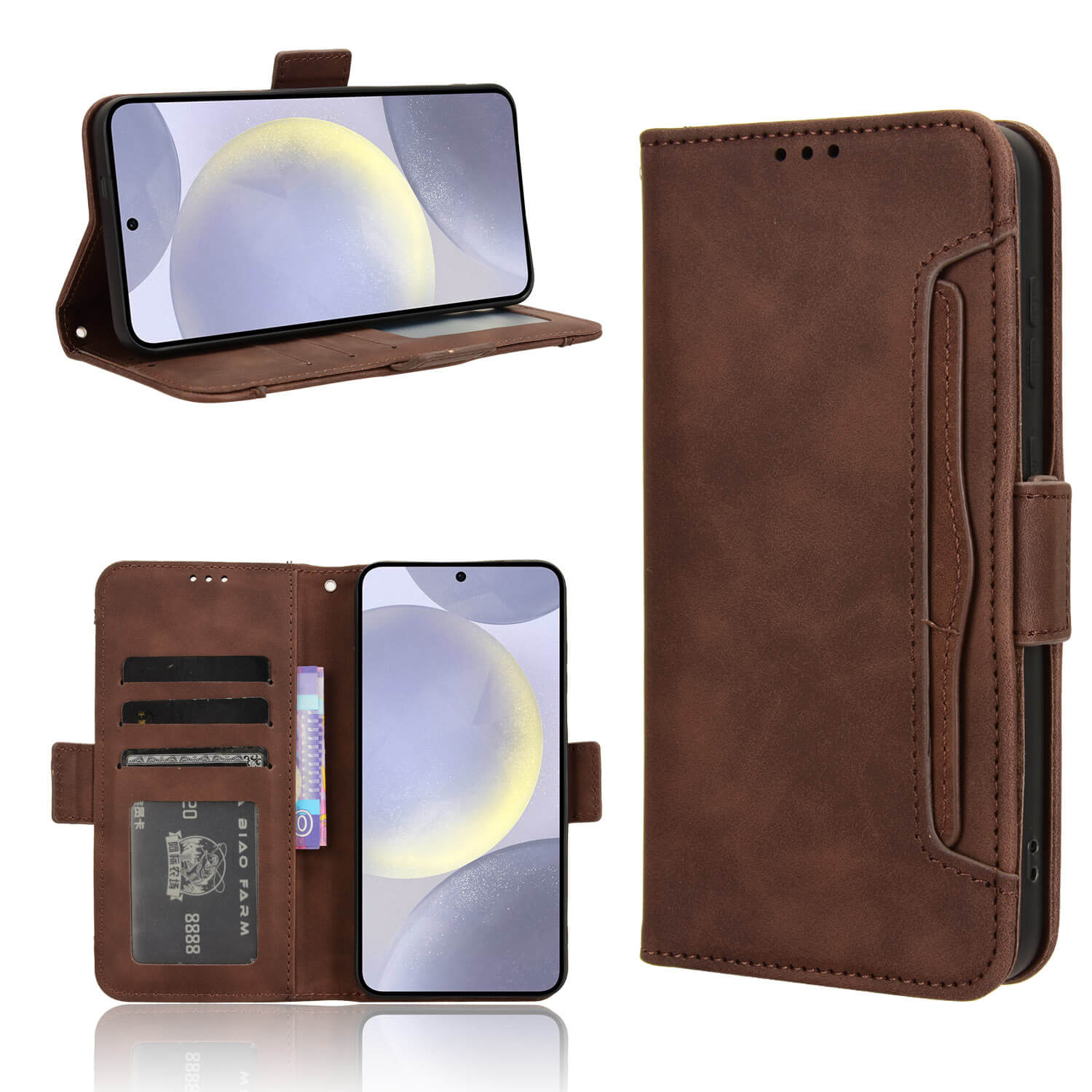Galaxy S25 FE - Etui viele Kartenfächer