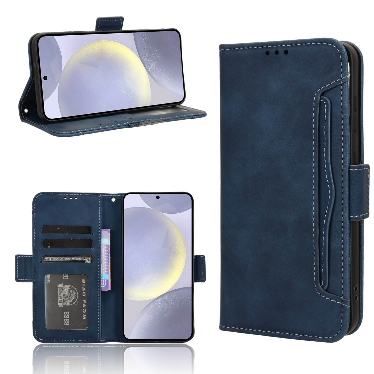 Galaxy S25 FE - Etui viele Kartenfächer