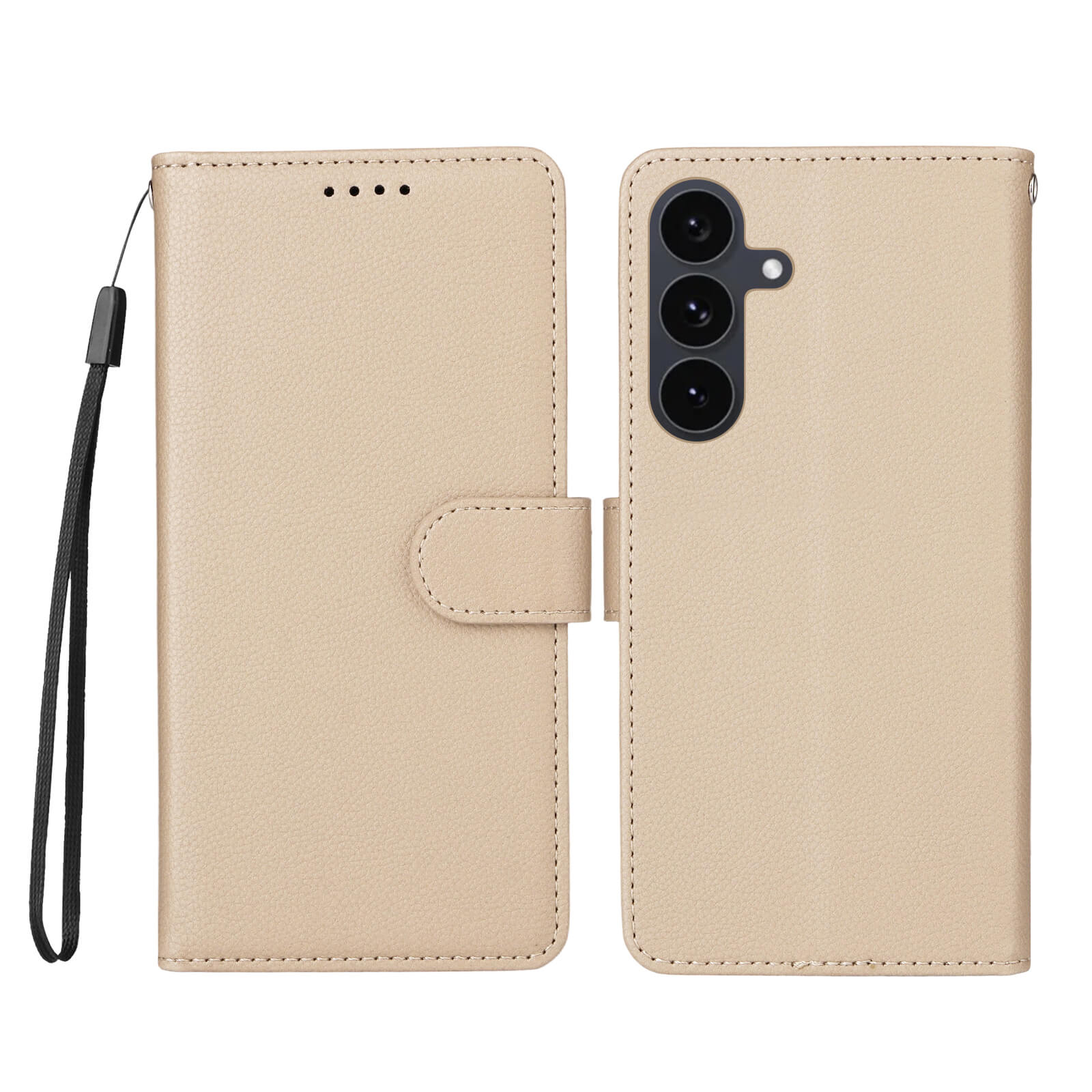 Galaxy S25 FE - Custodia effetto pelle con superficie strutturata