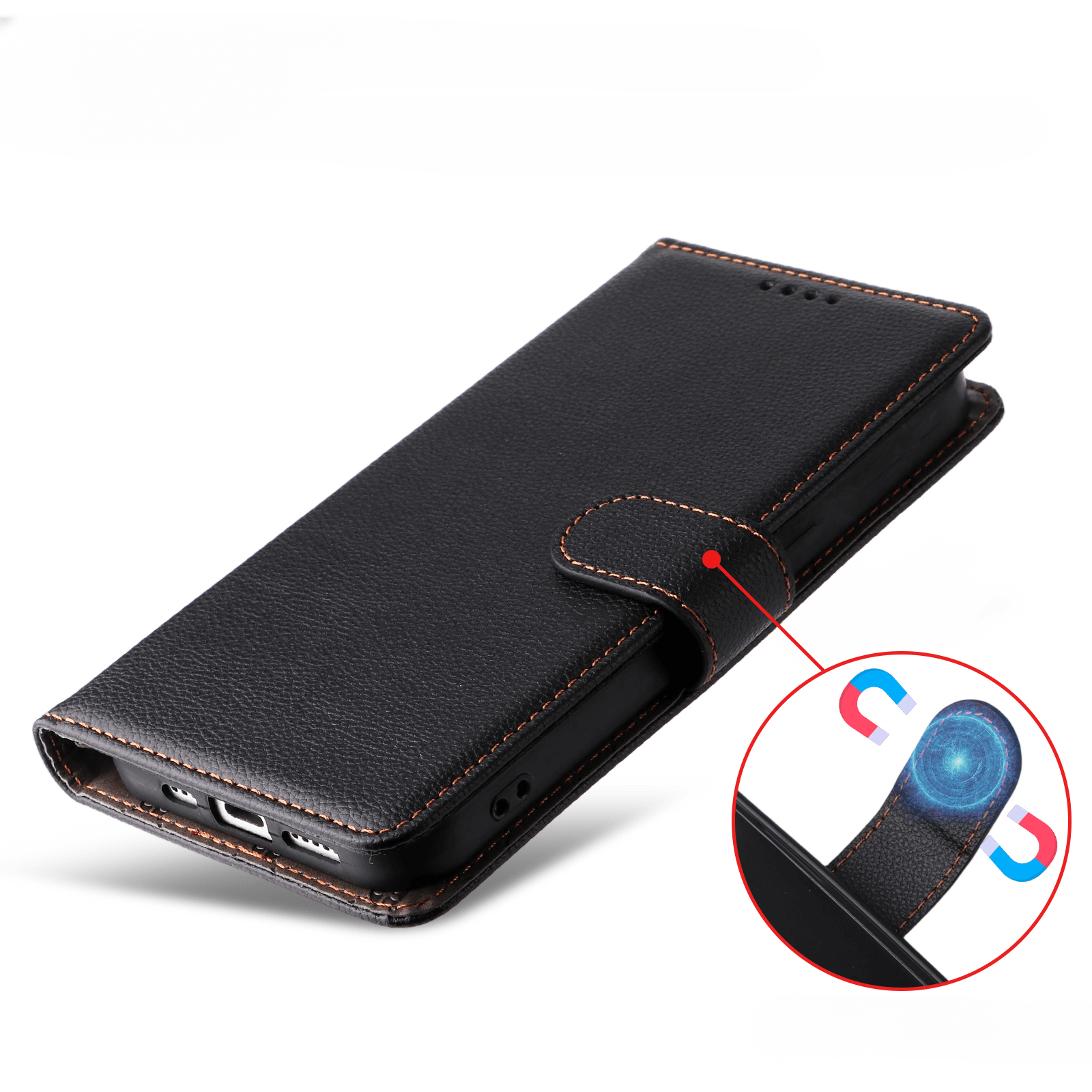 Galaxy S25 FE - Custodia effetto pelle con superficie strutturata