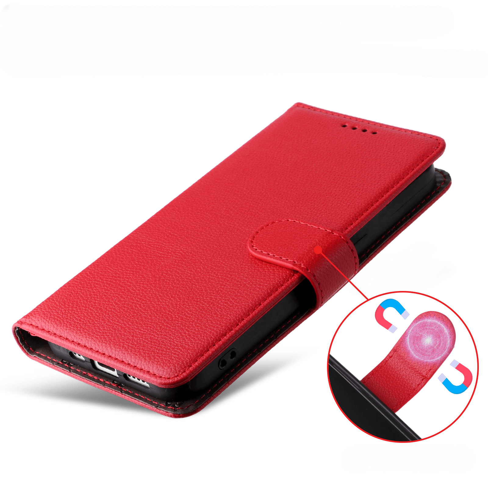 Galaxy S25 FE - Custodia effetto pelle con superficie strutturata