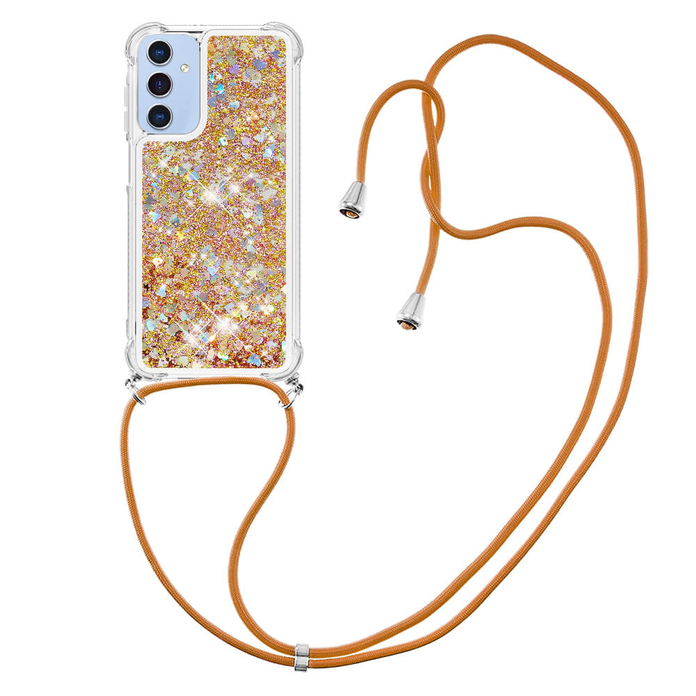 Galaxy A17 / A26 - Glitter case with Lanyard