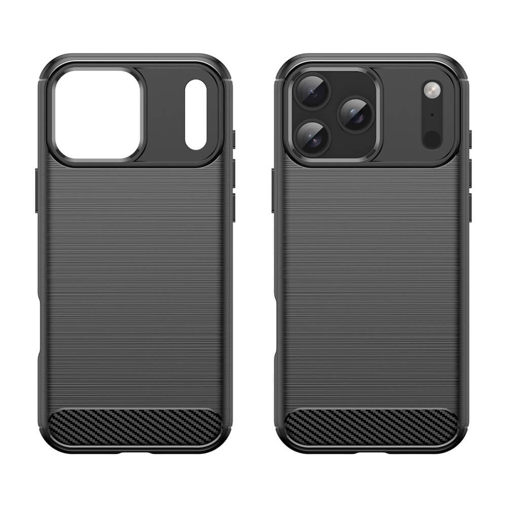 iPhone 17 Pro Max - Metal Carbon Look Case