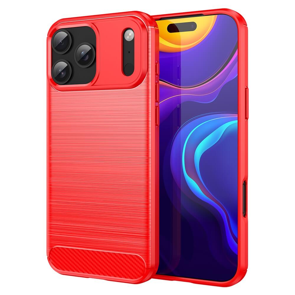 iPhone 17 Pro Max - Metal Carbon Look Case