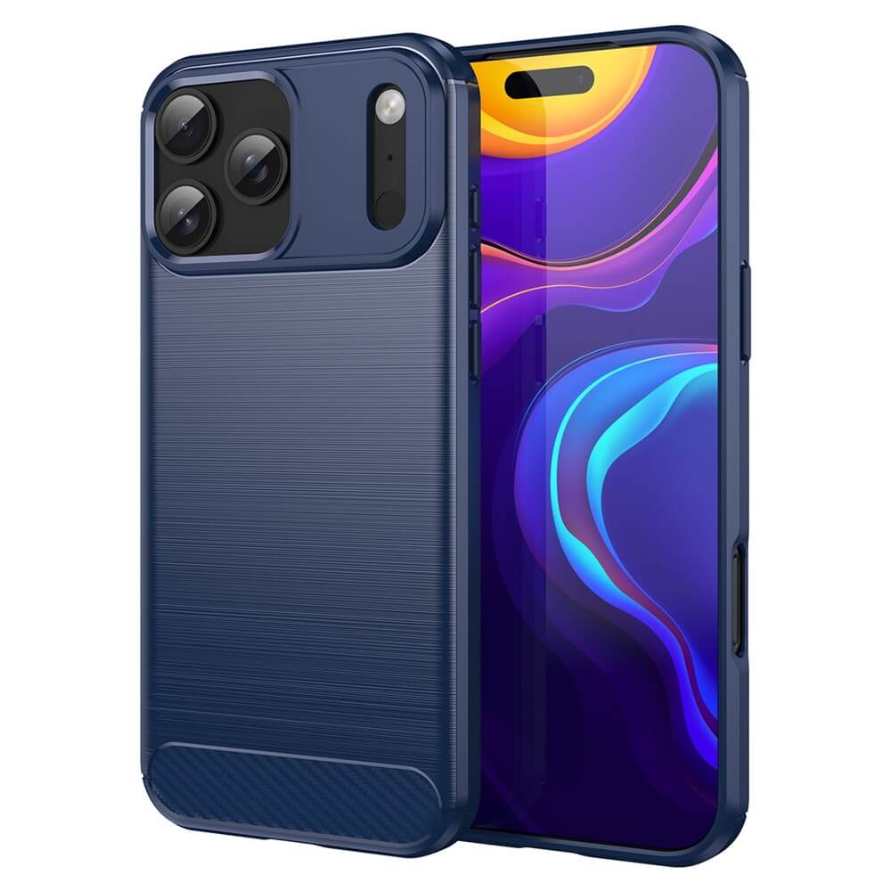 iPhone 17 Pro Max - Metal Carbon Look Case