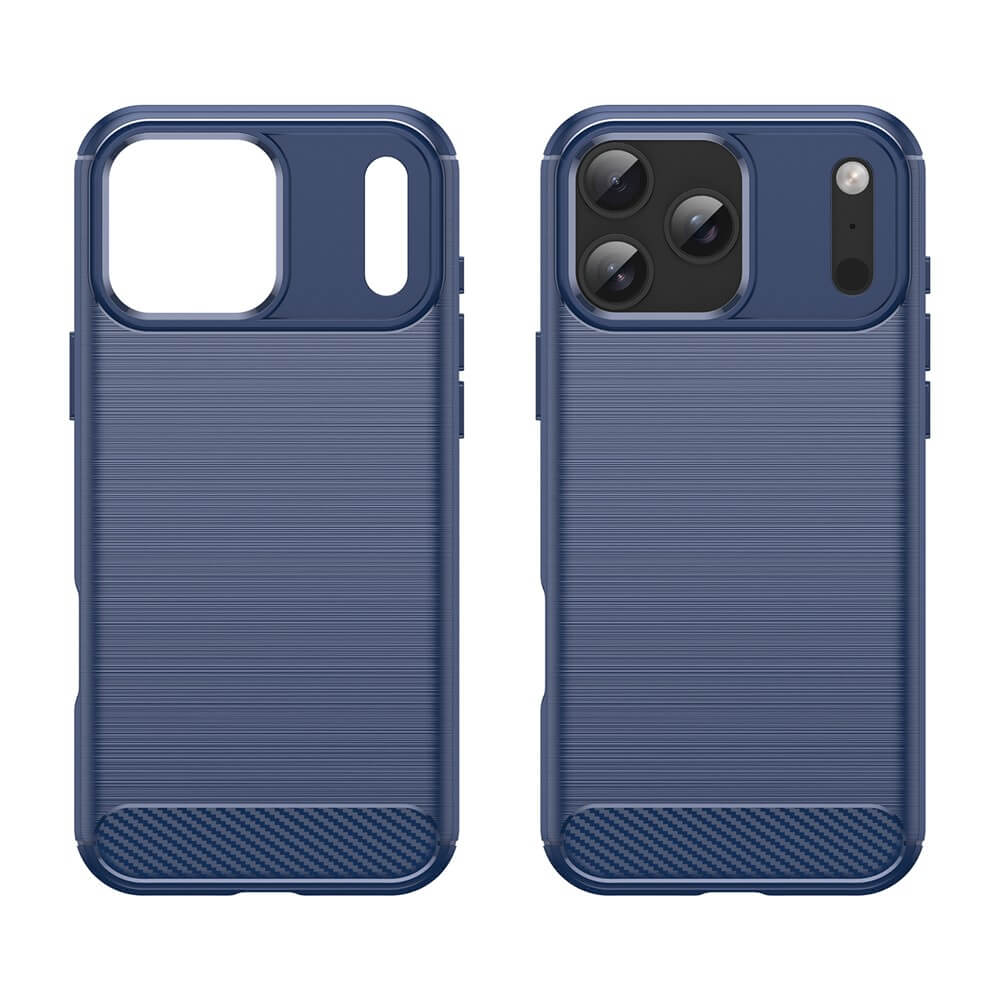 iPhone 17 Pro Max - Metal Carbon Look Case