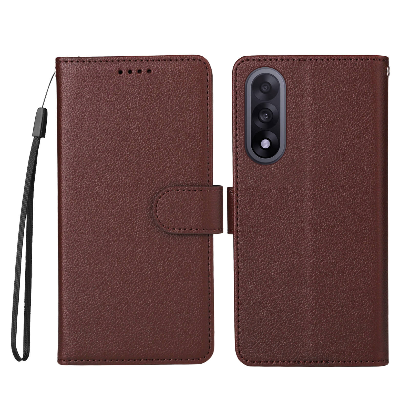 OnePlus Nord 5 - Leather-look case with textured surface
