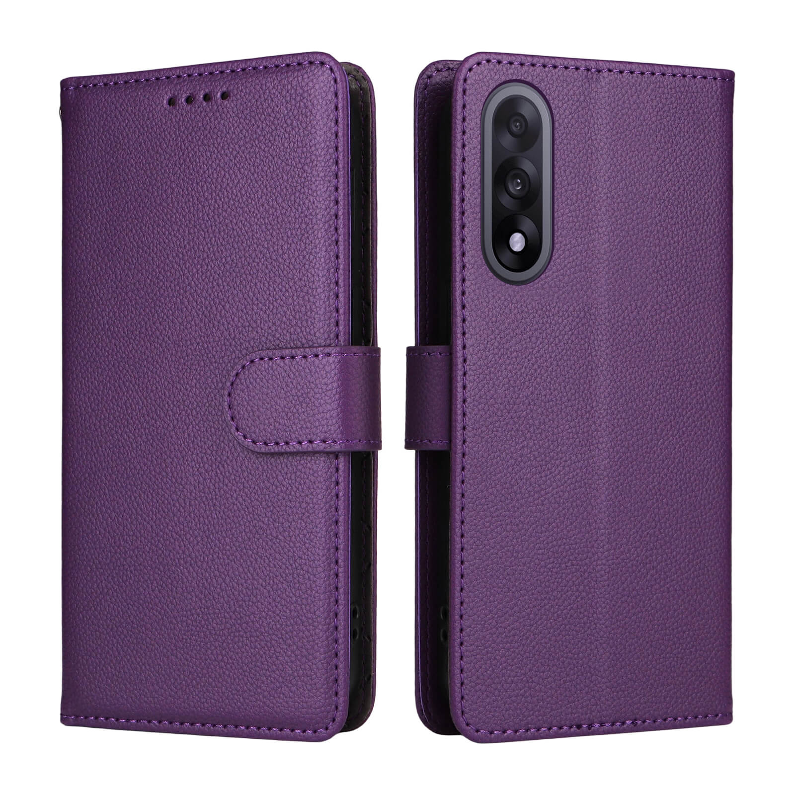 OnePlus Nord 5 - Leather-look case with textured surface