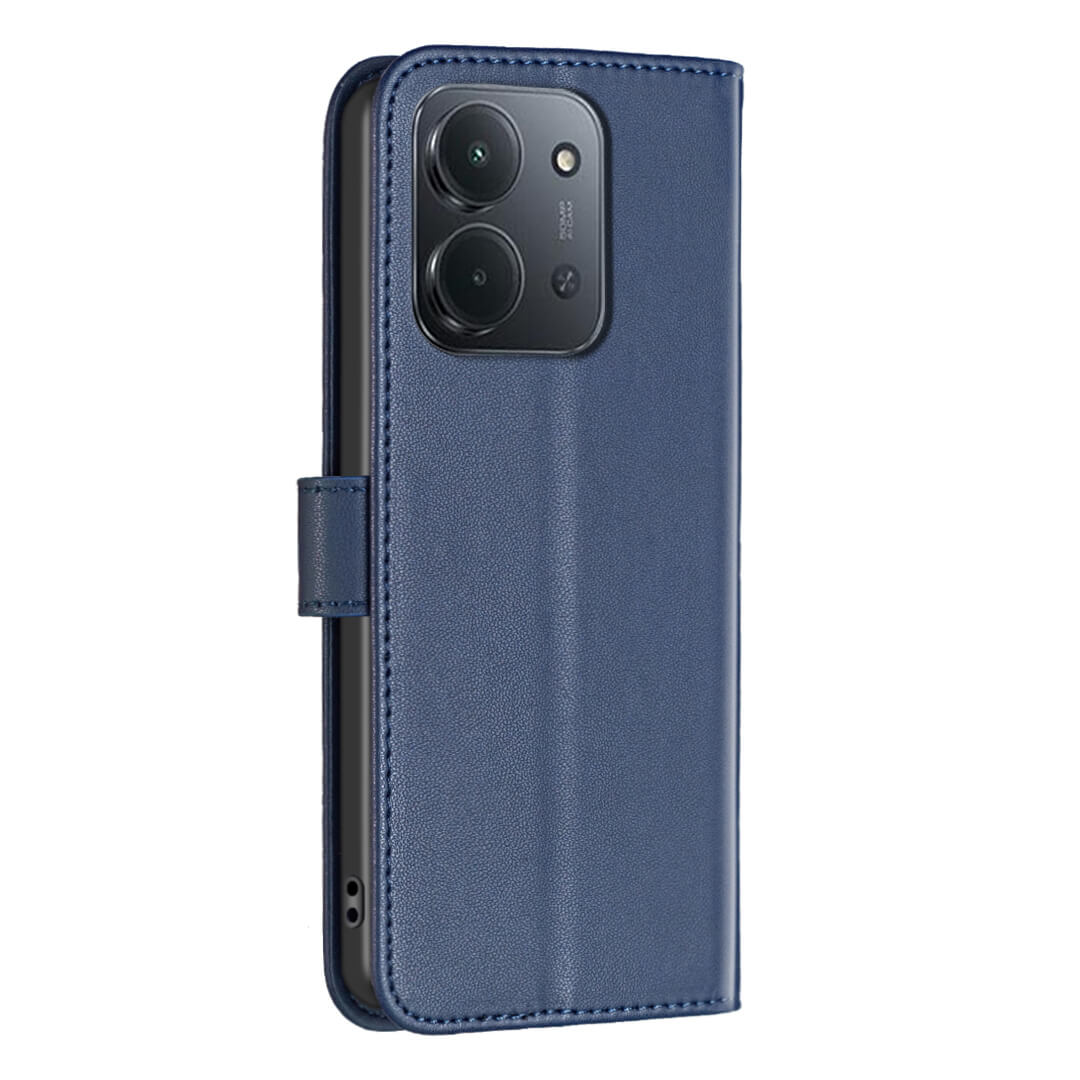 Xiaomi Redmi 15C - Étui en cuir BINFEN avec bloqueur RFID