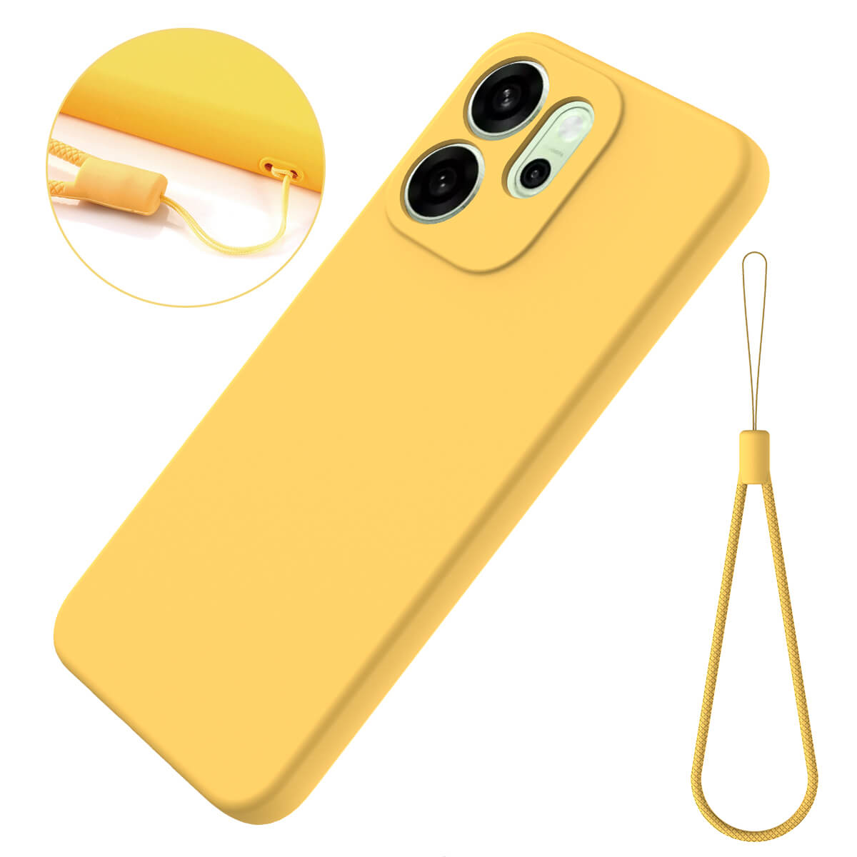 OPPO Reno14 F - Silicone Rubber Case