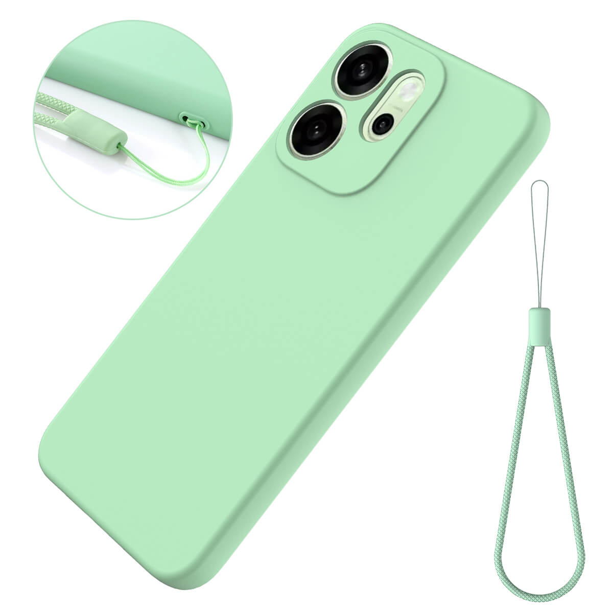 OPPO Reno14 F - Silicone Rubber Case