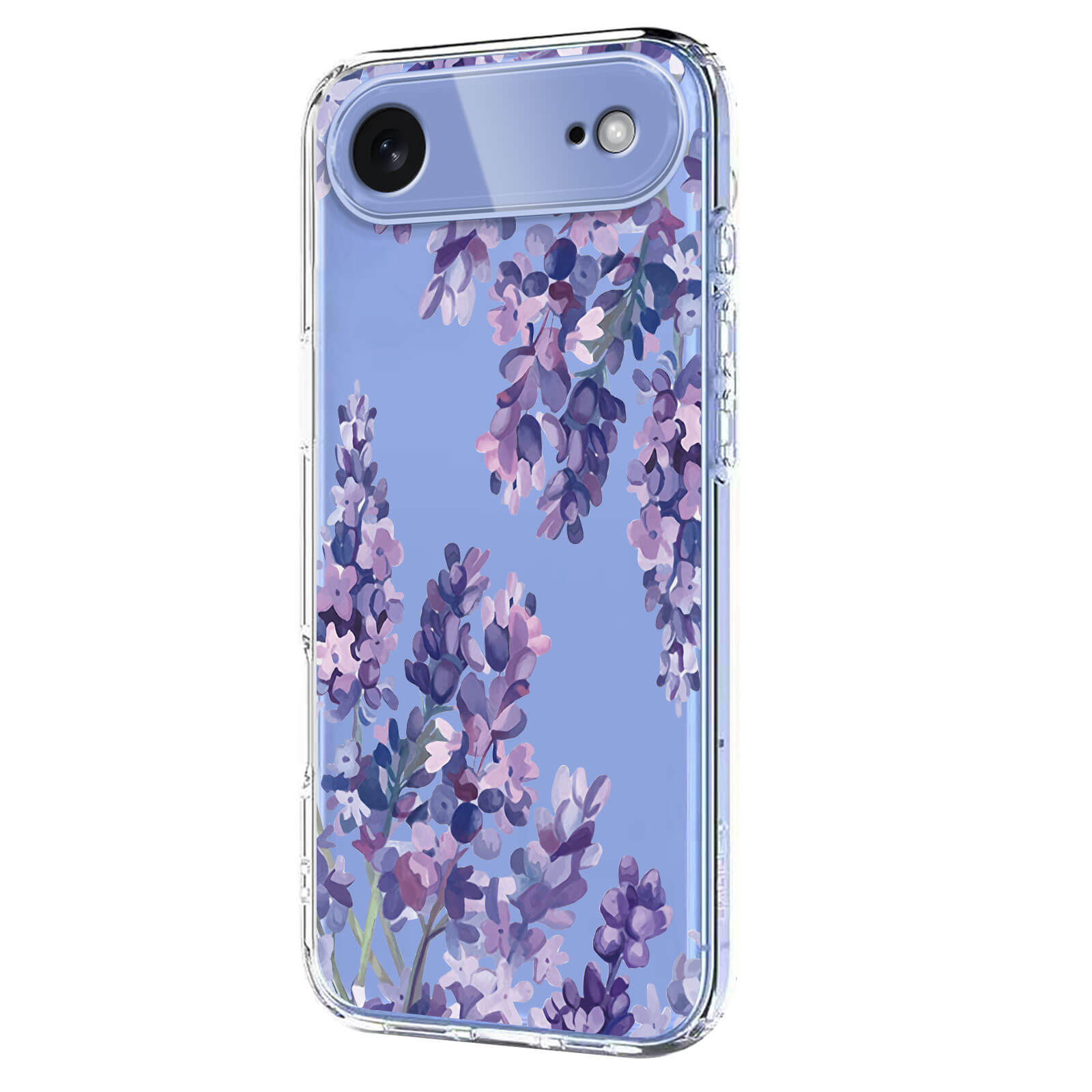 iPhone 17 Air - Silikon Gummi Hülle Blumen