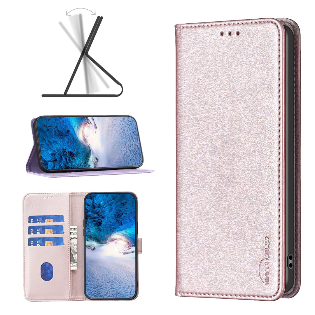 Xiaomi Redmi 15C - BINFEN Étui à rabat 