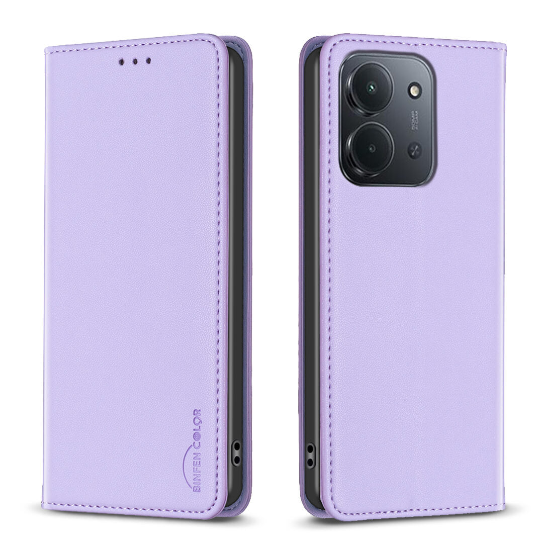 Xiaomi Redmi 15C - BINFEN Étui à rabat 