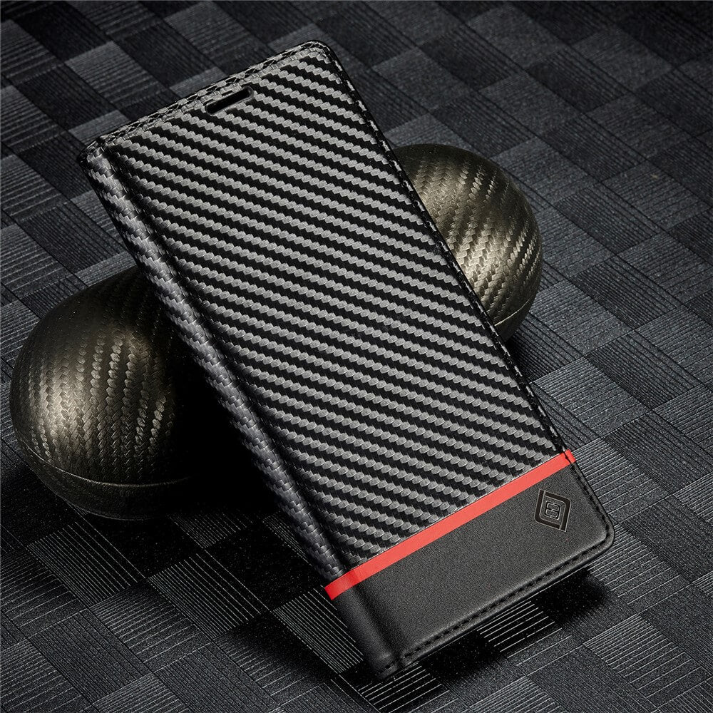 Galaxy A17 - LC.IMEEKE Custodia Carbon Fiber