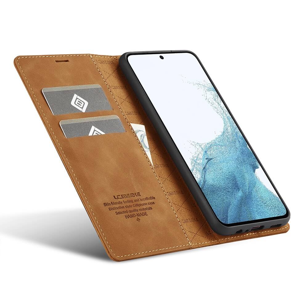Galaxy A17 - LC.IMEEKE Flip Case Vintage