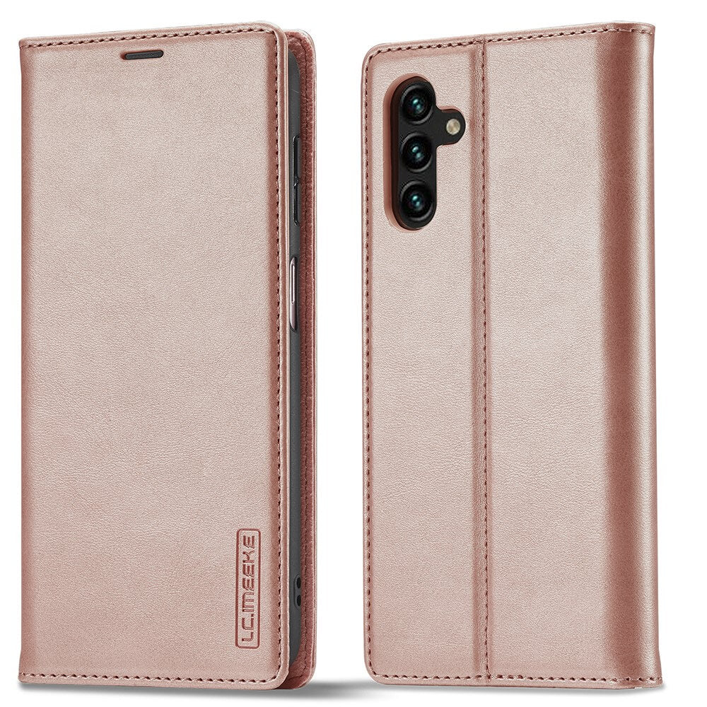 Galaxy A17 - LC.IMEEKE Flip Case Vintage