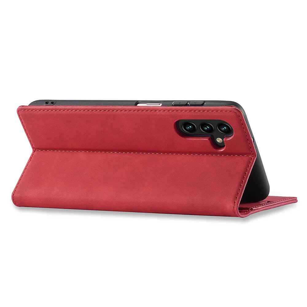 Galaxy A17 - LC.IMEEKE Flip Case Vintage