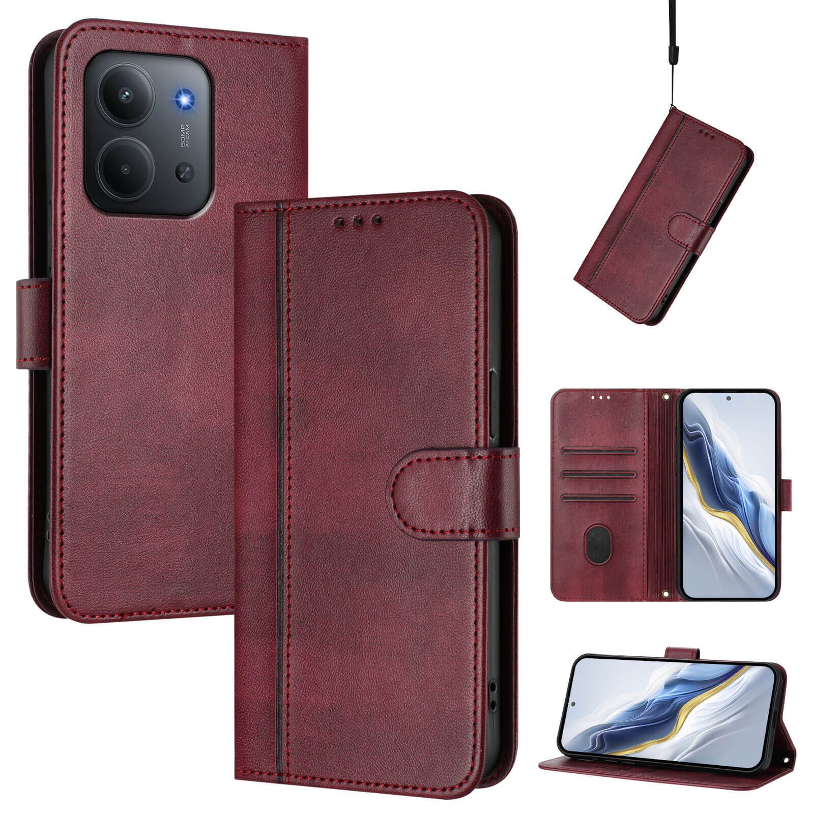 Xiaomi Redmi 15C – Retro look case in vintage design