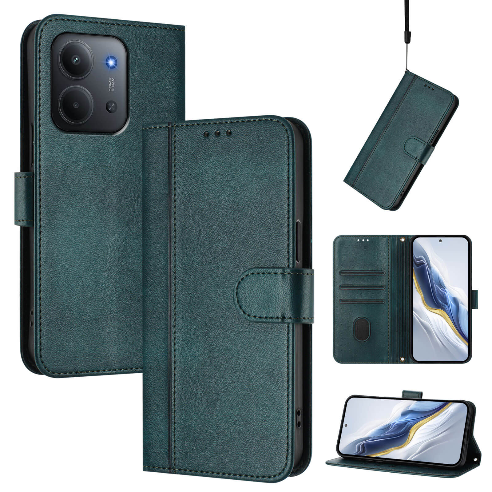 Xiaomi Redmi 15C – Retro look case in vintage design