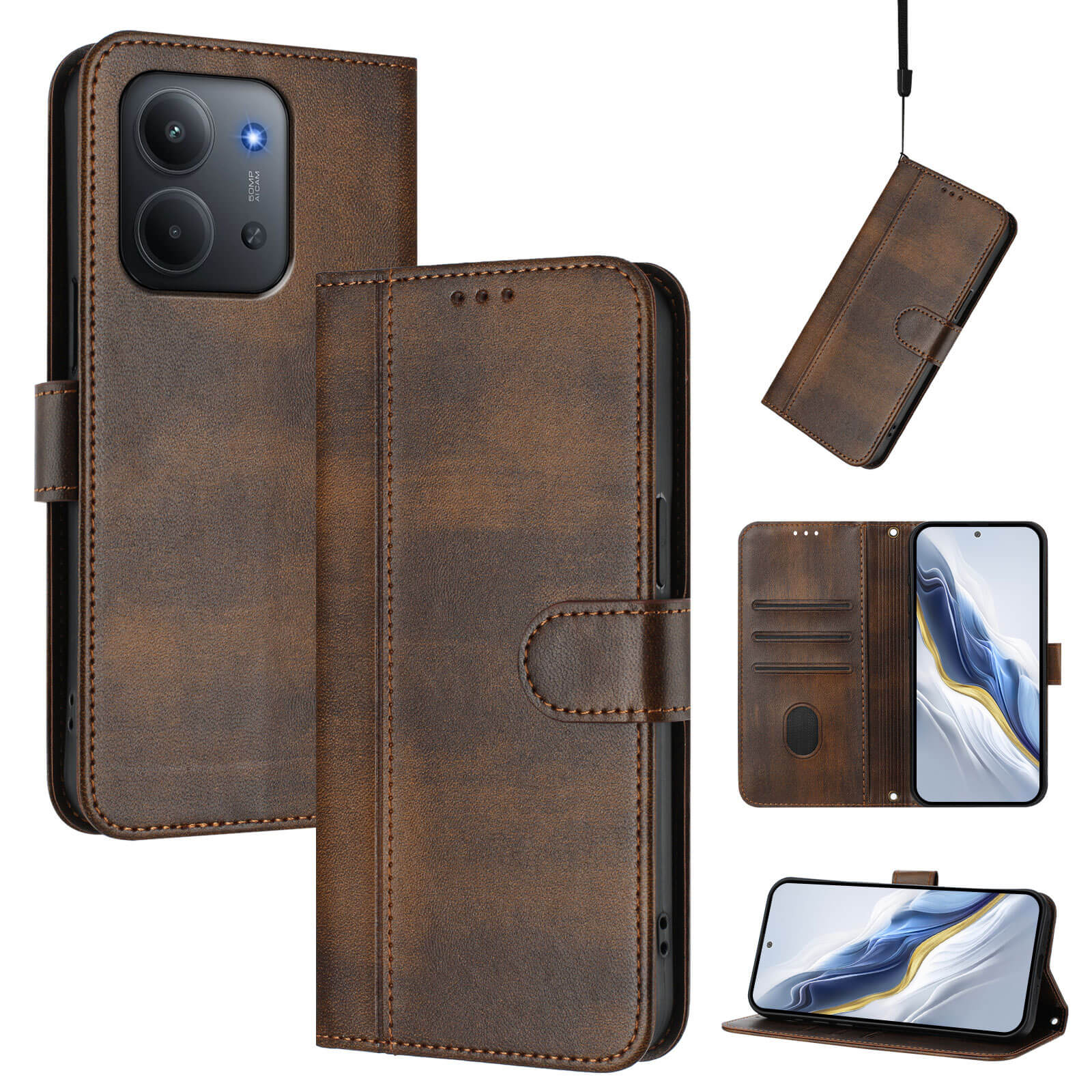 Xiaomi Redmi 15C – Retro look case in vintage design