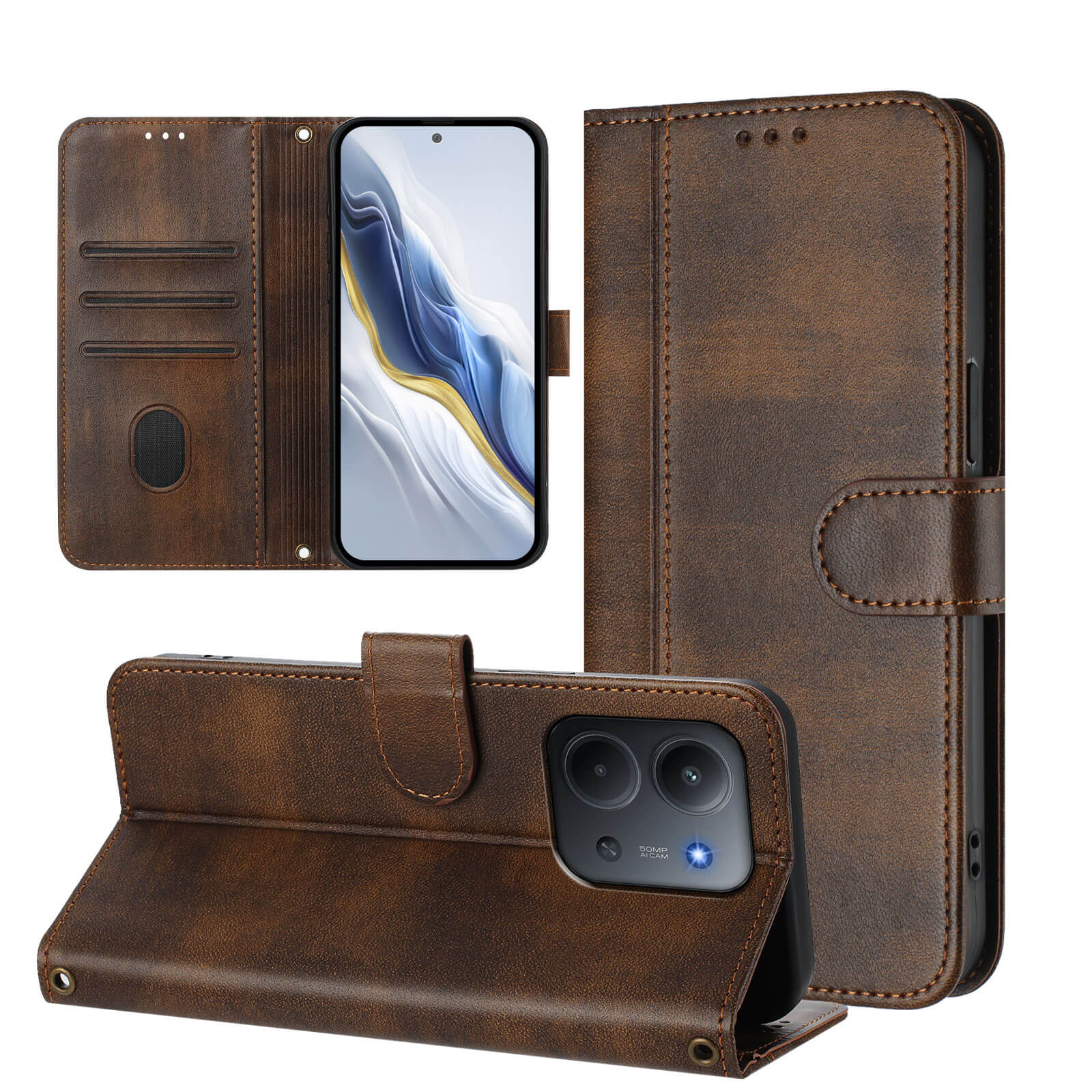 Xiaomi Redmi 15C – Retro look case in vintage design