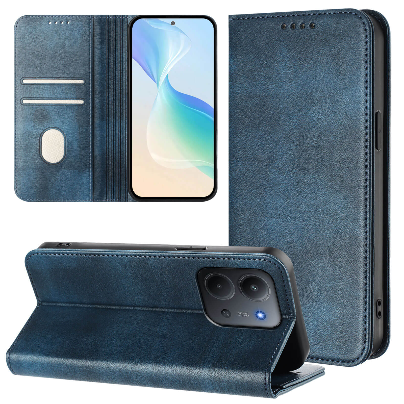 Xiaomi Redmi 15C - Vintage Flip Case