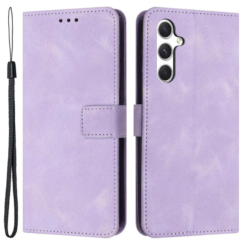 Galaxy A17 / A16 / A26 – Suede Look Wallet in Vintage Design