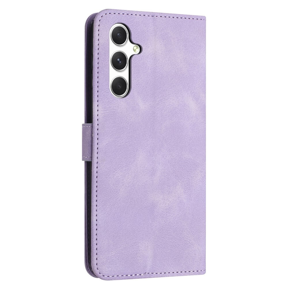 Galaxy A17 / A16 / A26 – Suede Look Wallet in Vintage Design