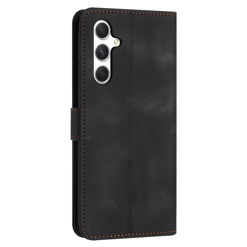 Galaxy A17 / A16 / A26 – Suede Look Wallet in Vintage Design