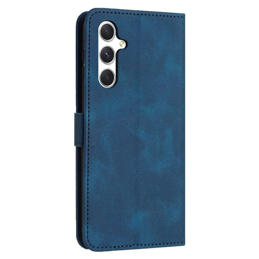 Galaxy A17 / A16 / A26 – Suede Look Wallet in Vintage Design