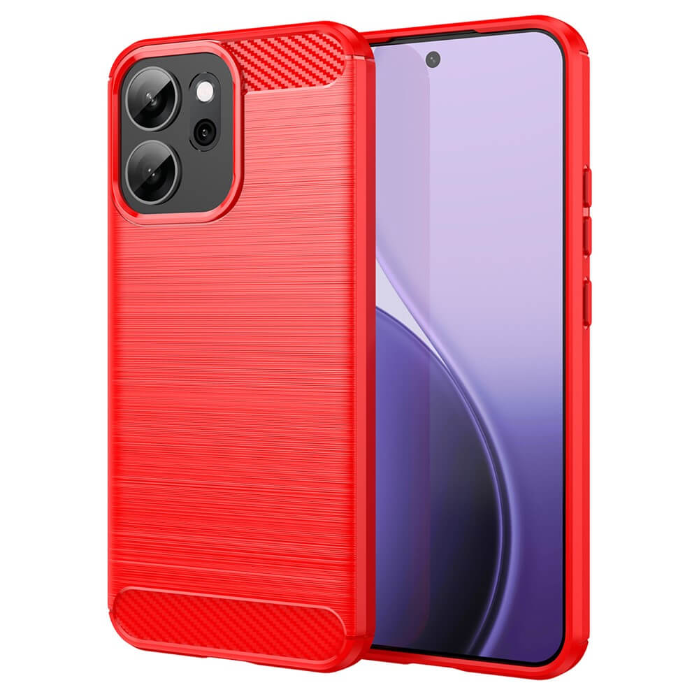 OPPO Reno14 F - Metall Carbon Look Hülle