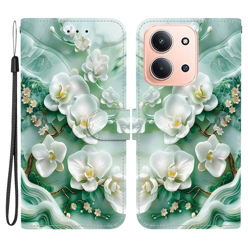 Xiaomi Redmi 15C - Étui pour portable à rabat avec motif