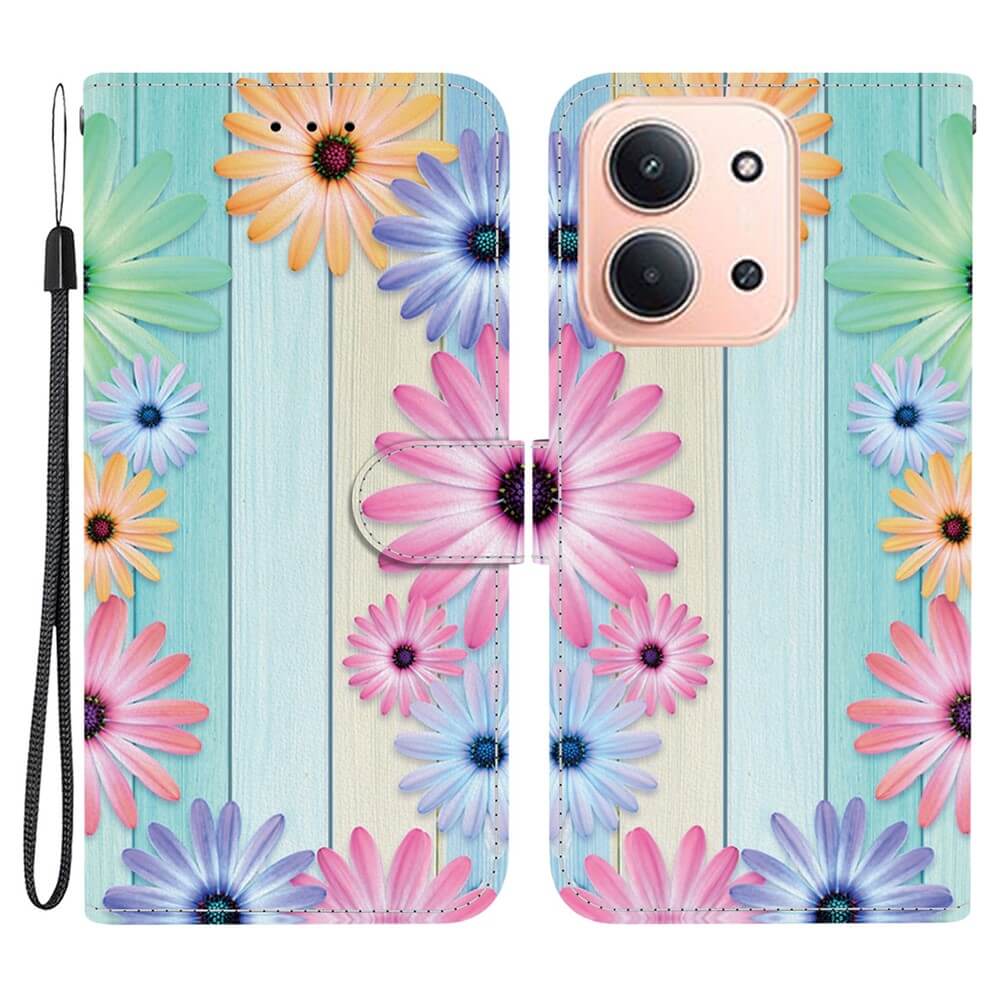 Xiaomi Redmi 15C - Étui pour portable à rabat avec motif