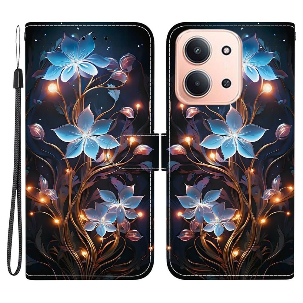 Xiaomi Redmi 15C - Étui pour portable à rabat avec motif