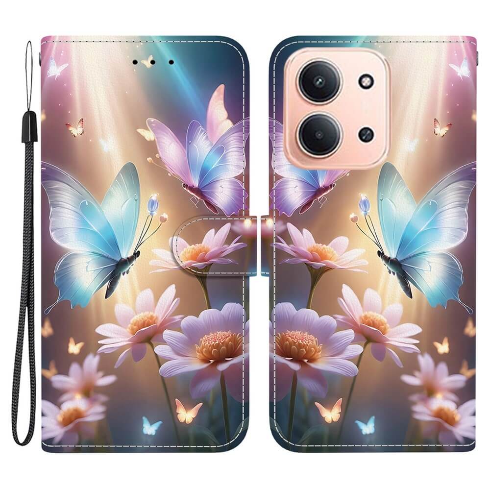 Xiaomi Redmi 15C - Étui pour portable à rabat avec motif