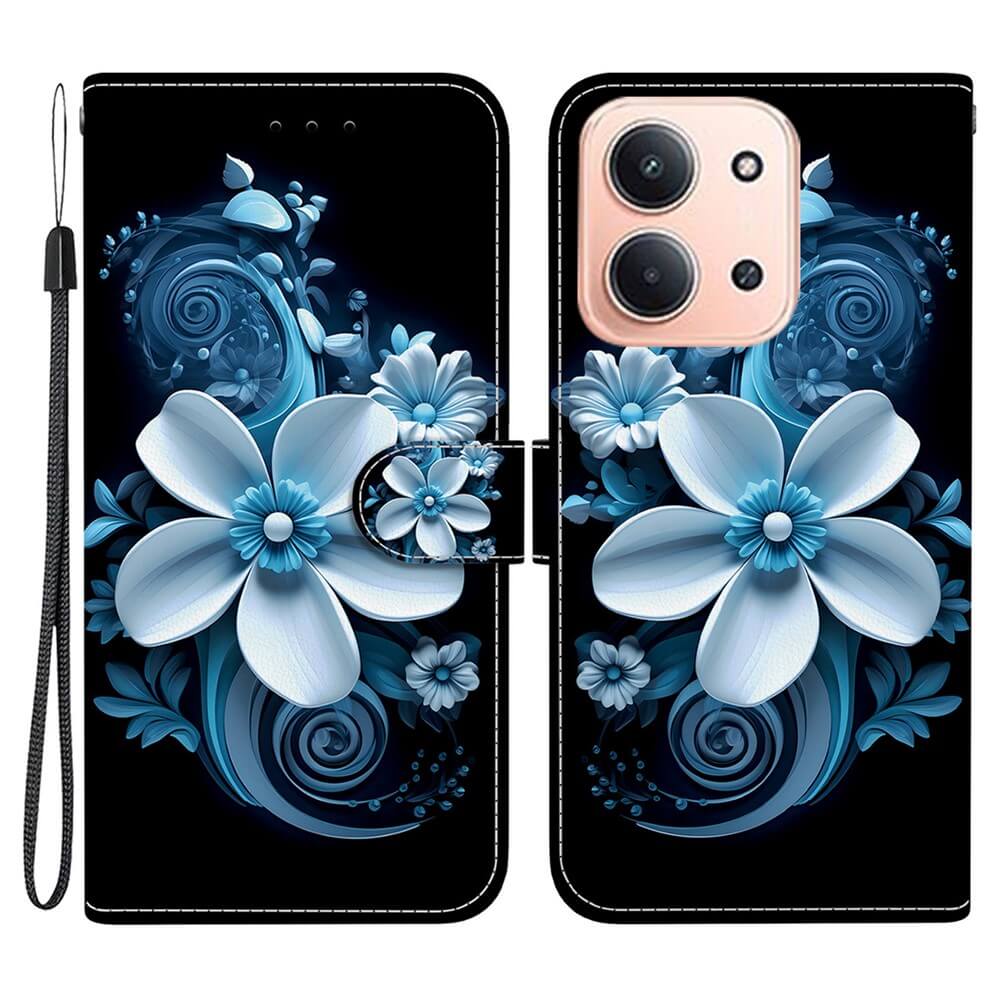 Xiaomi Redmi 15C - Étui pour portable à rabat avec motif