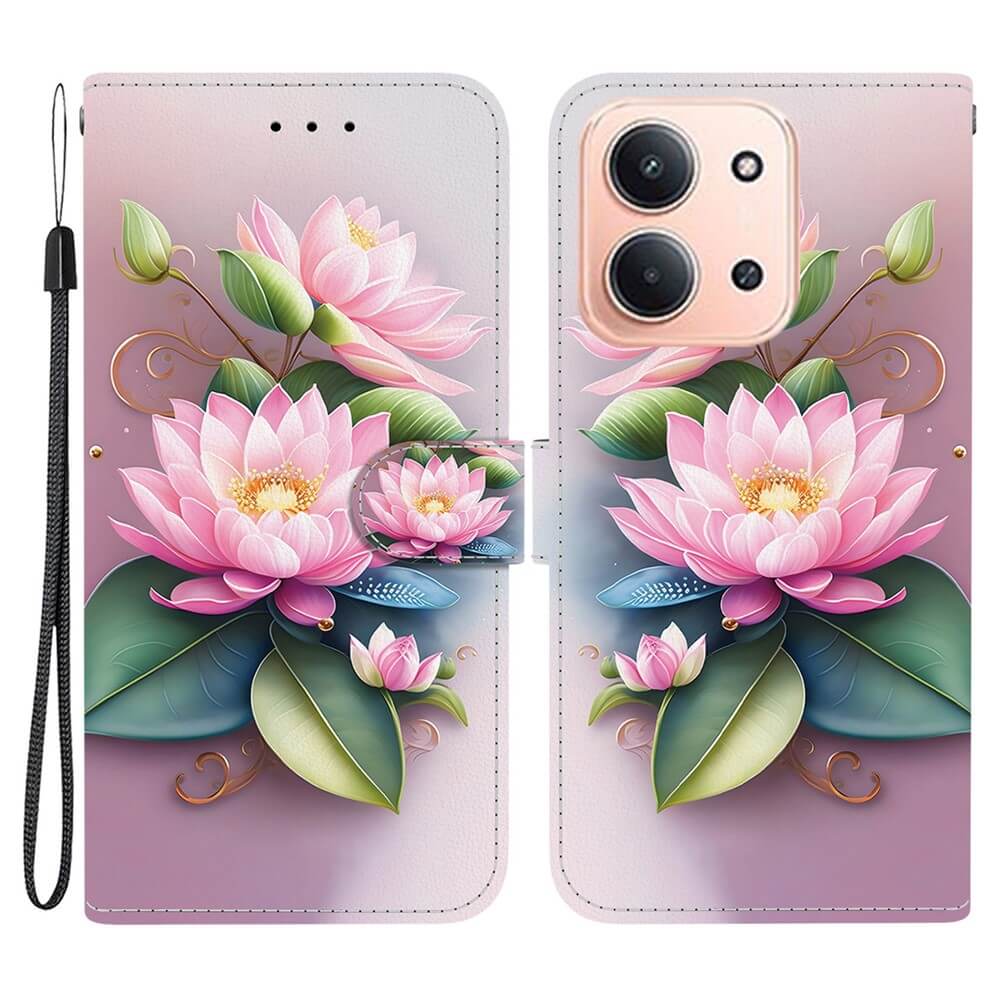 Xiaomi Redmi 15C - Étui pour portable à rabat avec motif