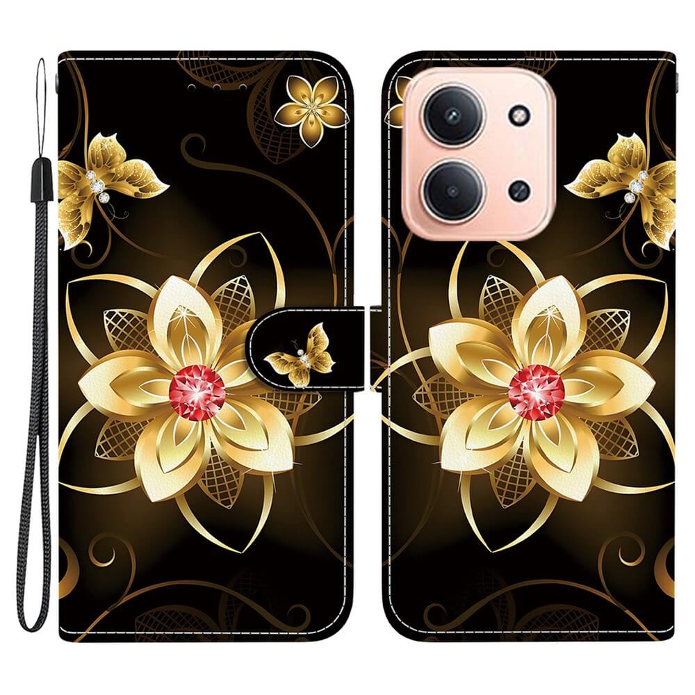 Xiaomi Redmi 15C - Étui pour portable à rabat avec motif