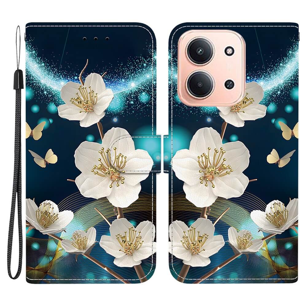 Xiaomi Redmi 15C - Étui pour portable à rabat avec motif