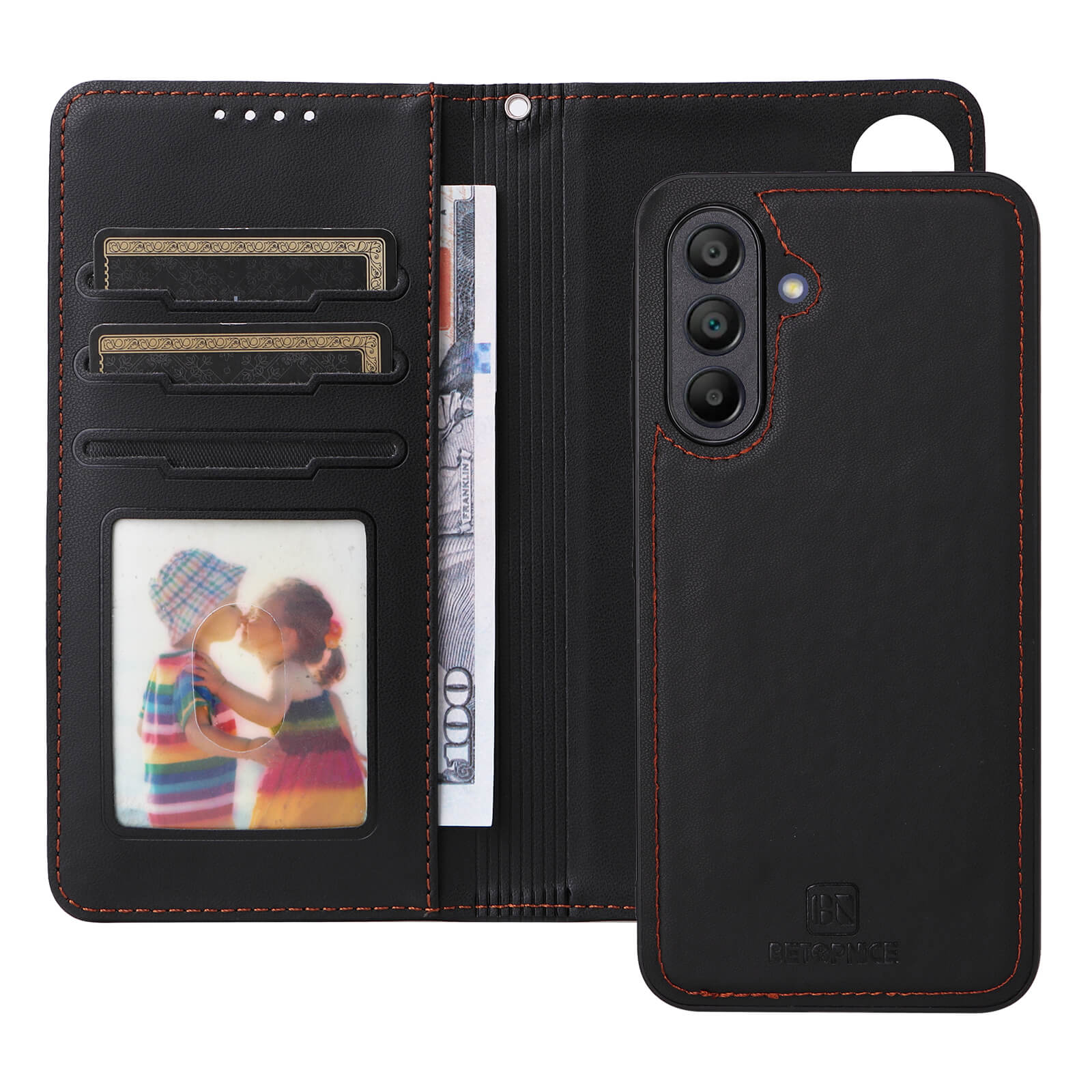 Galaxy A17 - Custodia portafoglio divisibile 2 in 1 