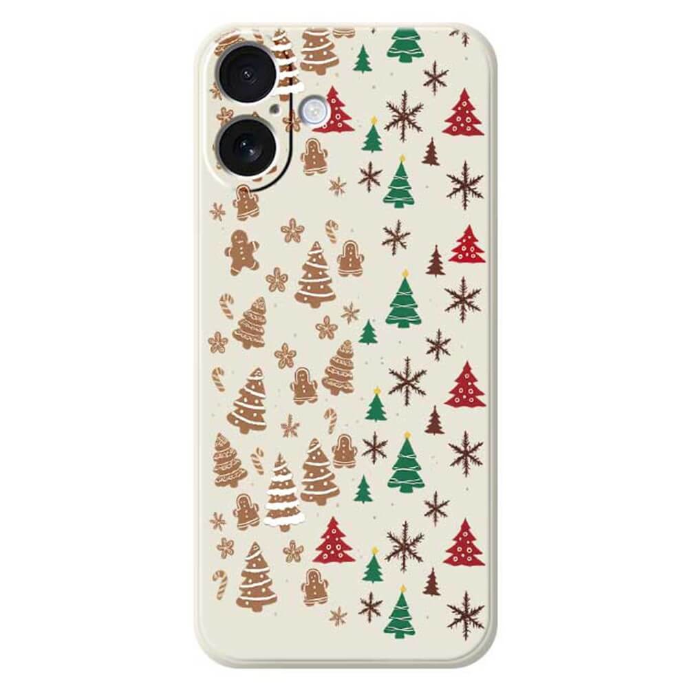 iPhone 17 - Silicone Rubber Case Christmas