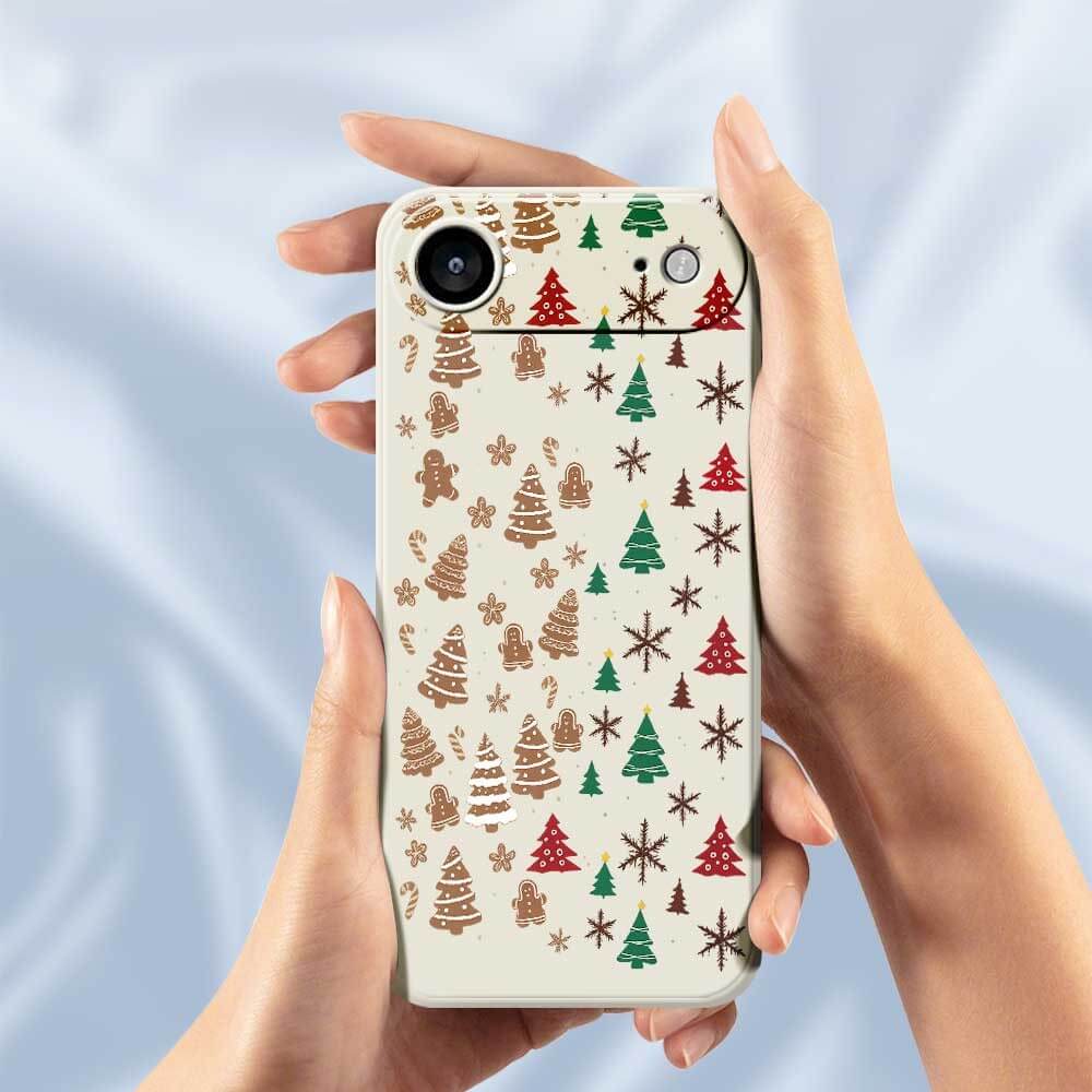 iPhone 17 Air - Silikon Gummi Hülle Christmas