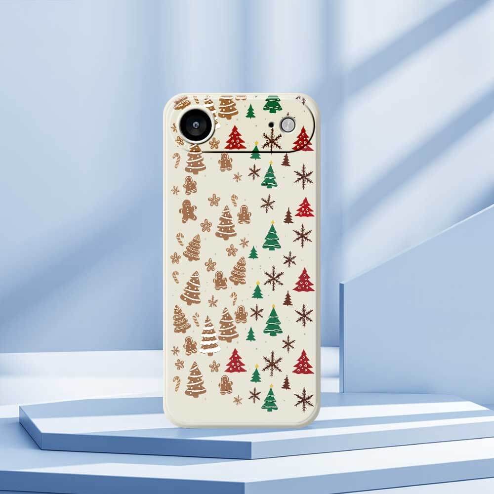 iPhone 17 Air - Silikon Gummi Hülle Christmas