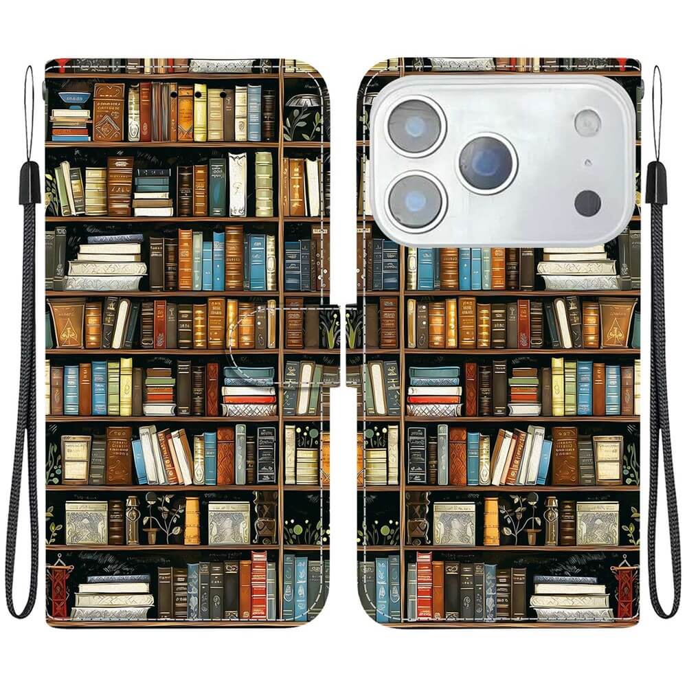 iPhone 17 Pro - Étui pour portable à rabat avec motif