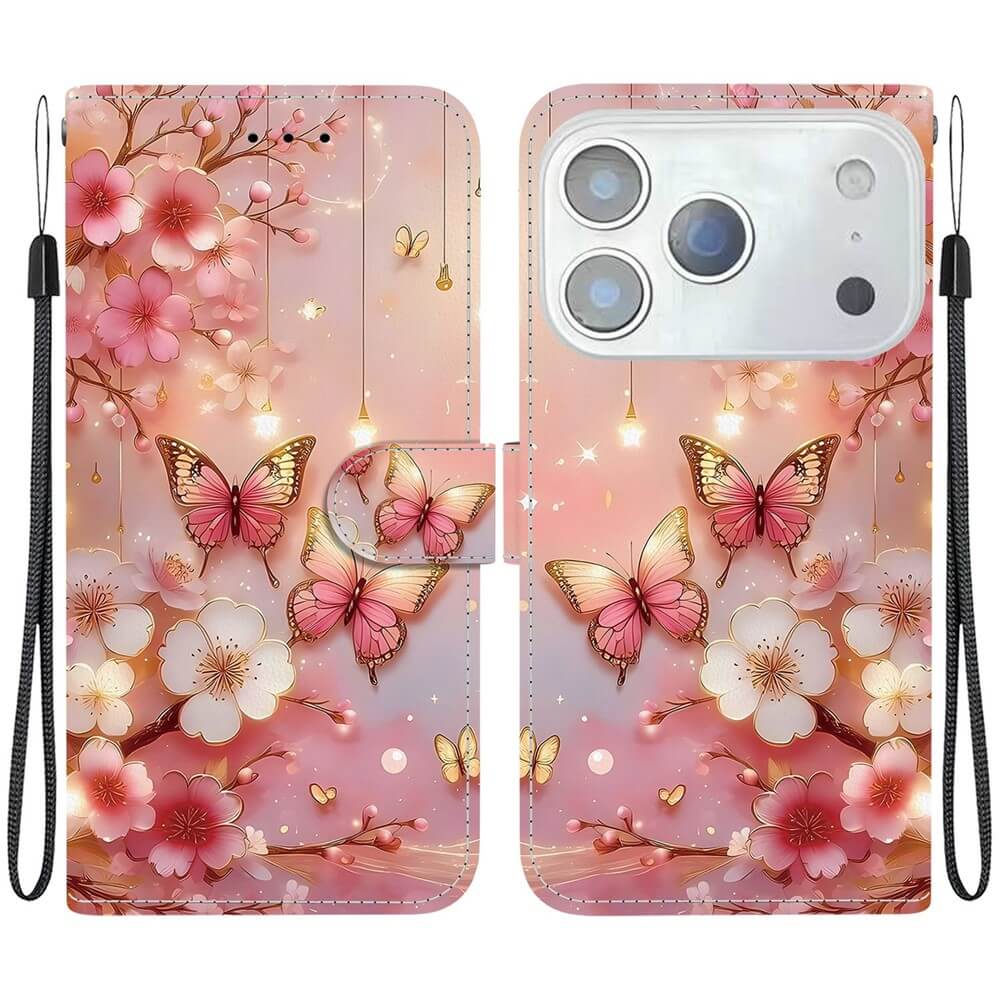 iPhone 17 Pro - Étui pour portable à rabat avec motif