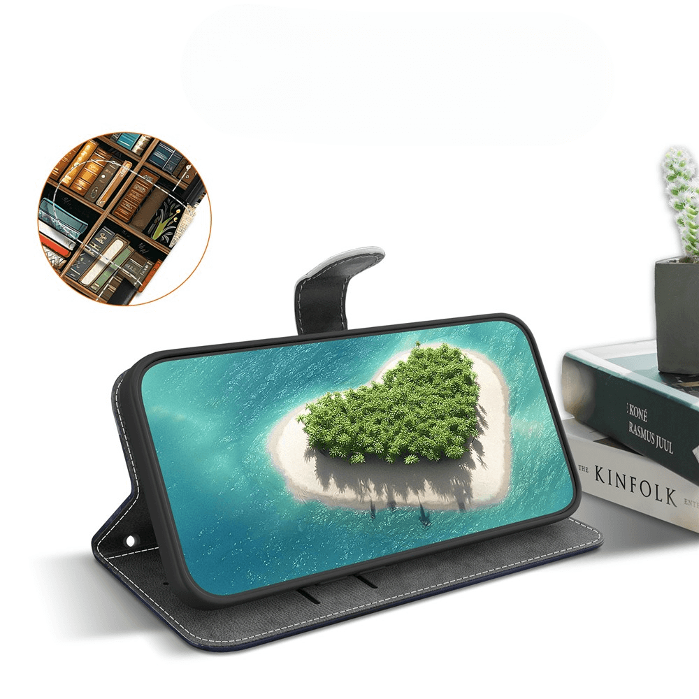 Galaxy S25 FE - Étui pour portable à rabat avec motif