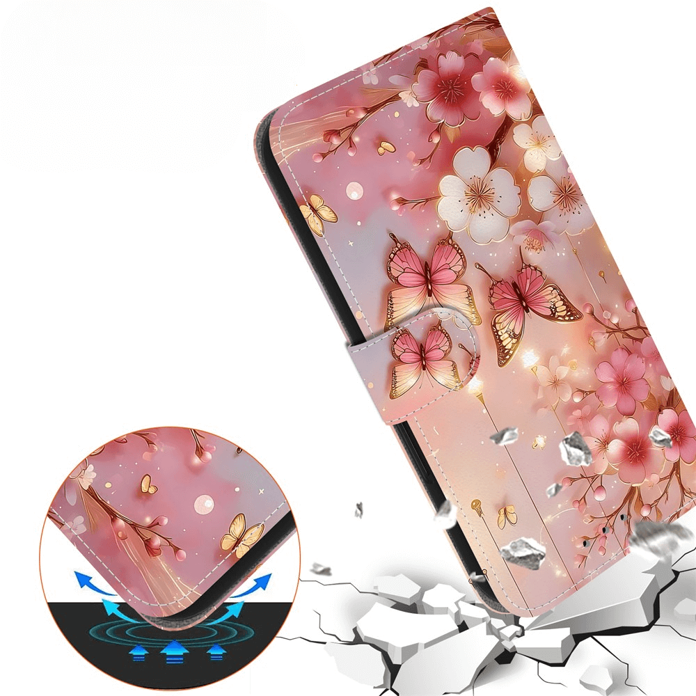 Galaxy S25 FE - Étui pour portable à rabat avec motif