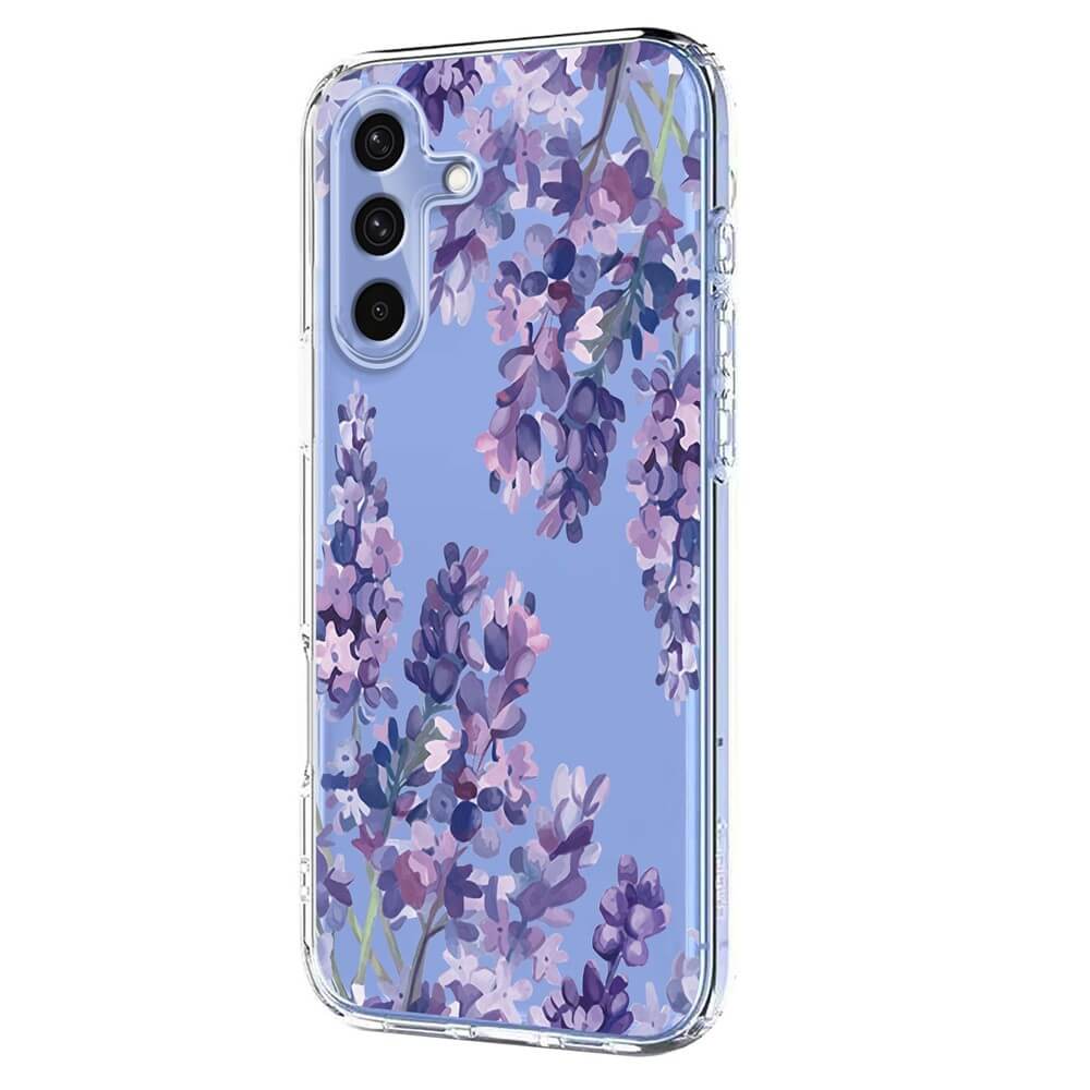 Galaxy S25 FE - Coque en caoutchouc silicone fleures